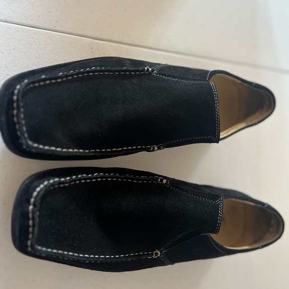 Steve Madden Other - steve madden Flex moccasin Shoes Men’s 8.5 Black Leather Upper Casual Comfy